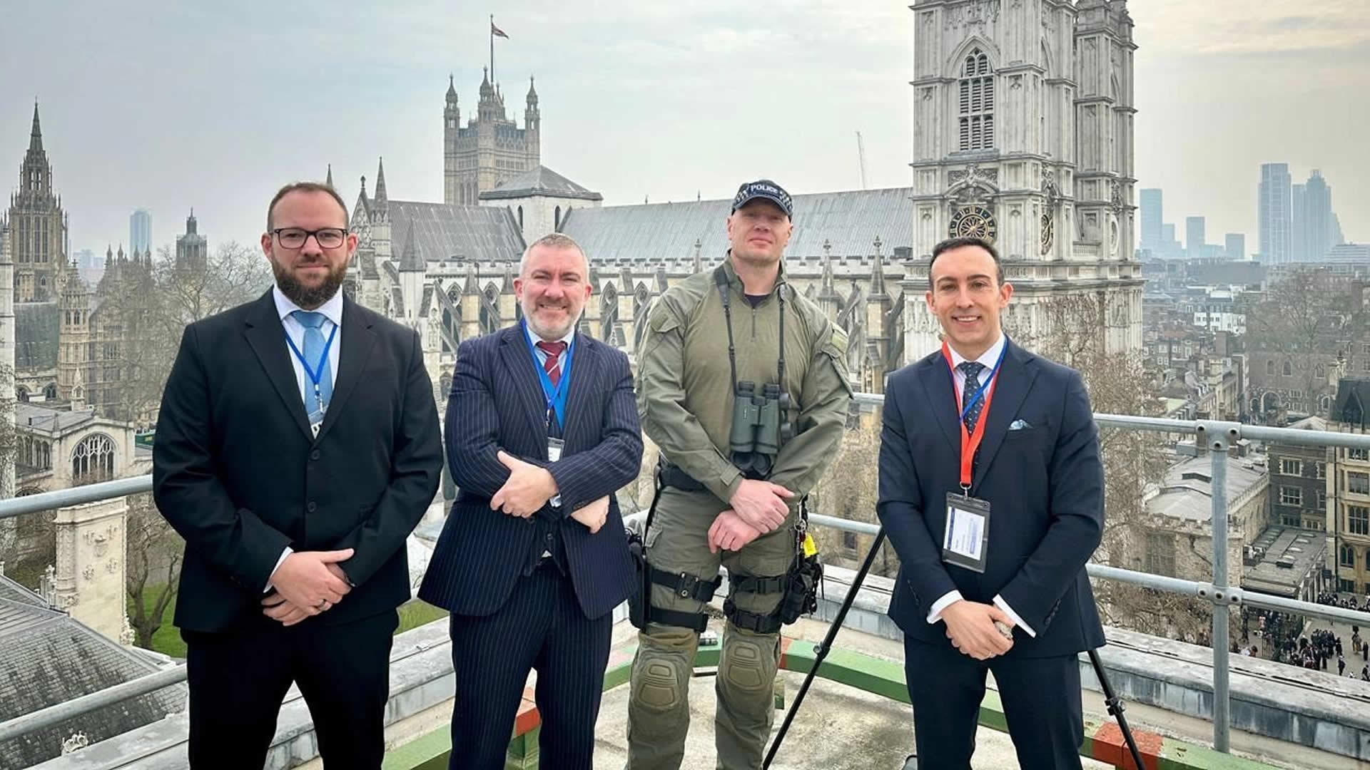 Visita de un Alumno Erasmus Plus del Centro Universitario de la Guardia Civil (CUGC)  en el Día de la Commonwealth en Londres