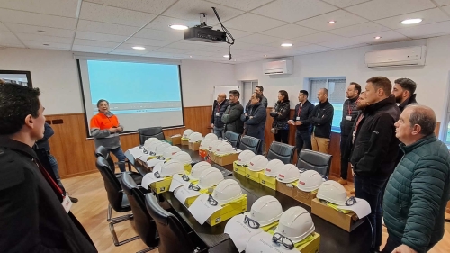 Visita del I Master Universitario en Protección Integral del Medioambientelas a las instalaciones de Atalaya Riotinto, en Huelva.