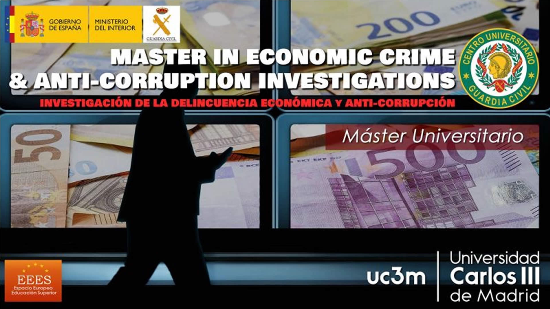 Opening the admission period for the second edition of the &quot;Master in Economic Crime and Anticorruption Investigation&quot; (II MECACI)